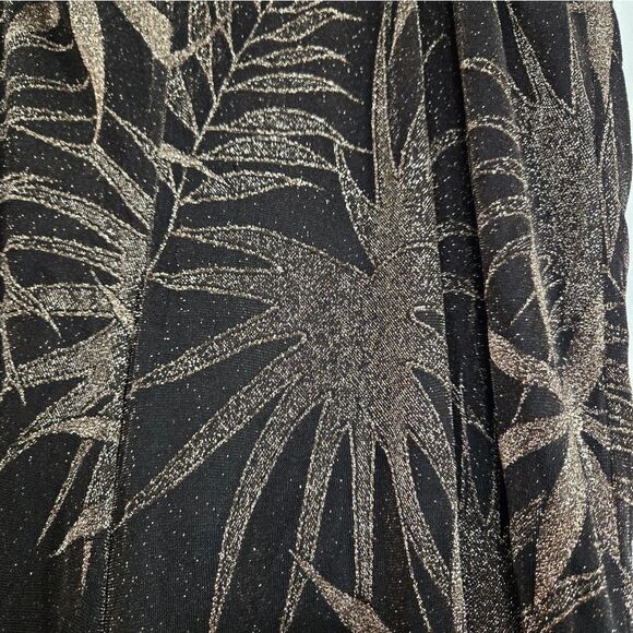 MSK Glitter-Print Palazzo Pants wide leg sz 3x - Picture 7 of 12